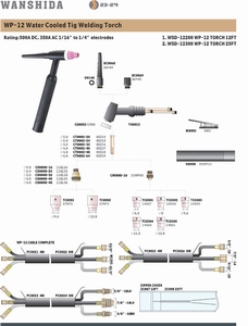 氩弧焊炬WP-12