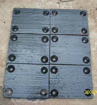 电振动给料机衬板(耐磨板)